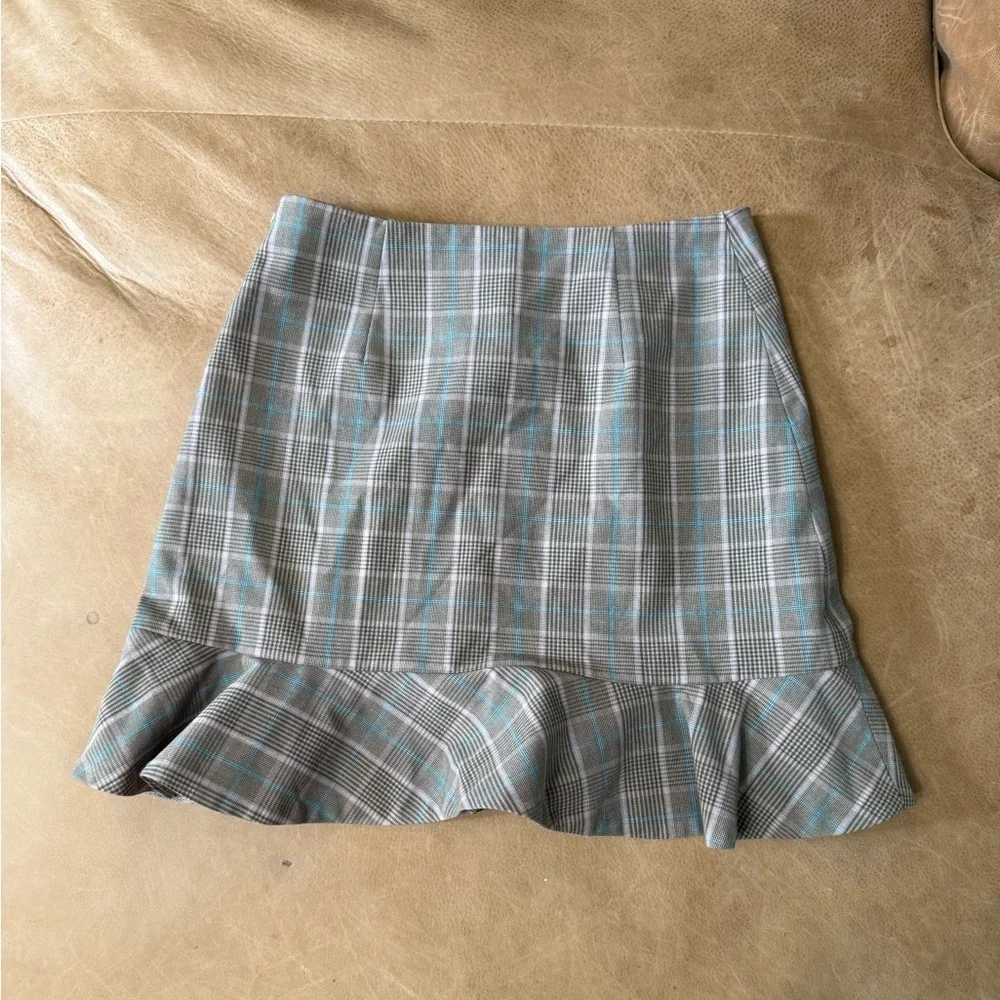 Aritzia Sunday Best Plaid Pencil Skirt Y2K Schoolgirl Academia Preppy Size 2